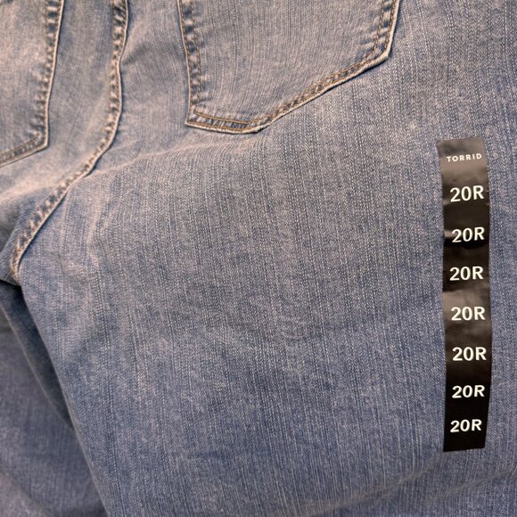 Torrid Womens Slim Boot Montecito Jeans Size 20 Medium Wash Denim Stretch Fit - Picture 11 of 15